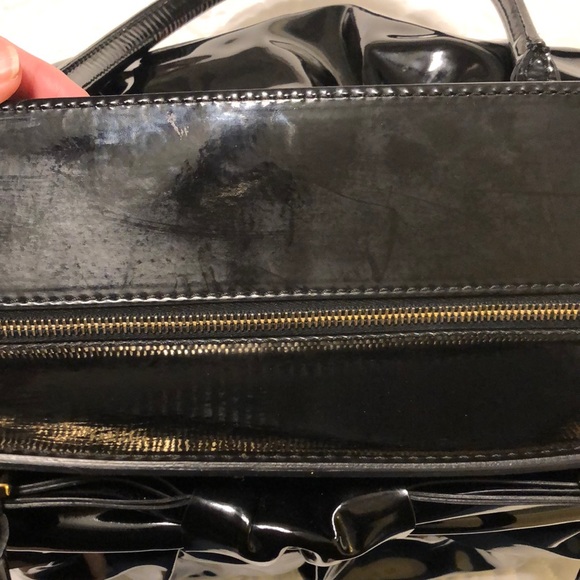 *Open to Offers* Valentino Lacca Ruched Bow Handbag - Picture 7 of 8